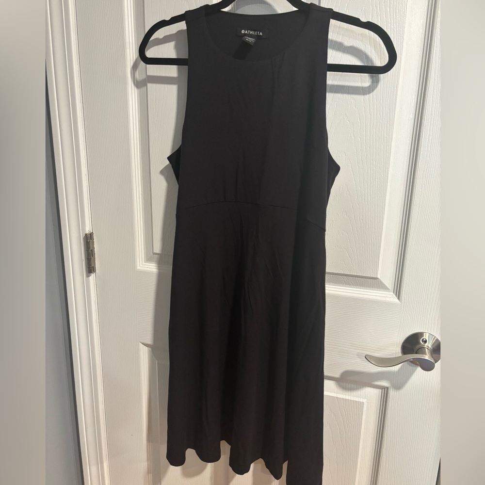 Athleta Black Midi Dress